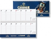 Tisch-Querkalender Modell Signal A - neutral -