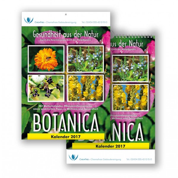 Bildkalender Modell Botanica