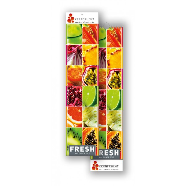 Bildkalender Modell Fresh Streifen