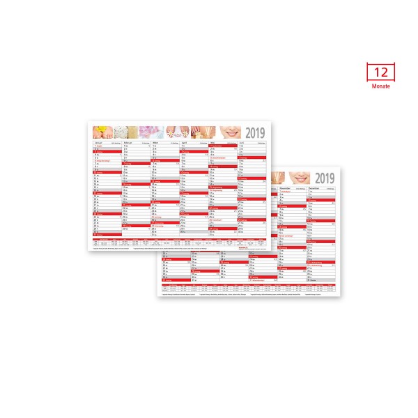 Tafelkalender Modell Taunus