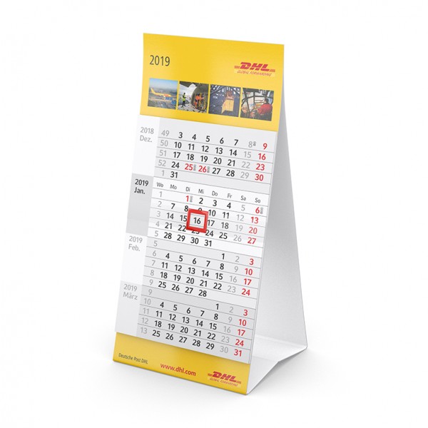 Tischkalender Modell Mini Vier